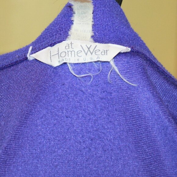 Vintage At HomeWear Ladies Bath Robe Union Made - Picture 5 of 7